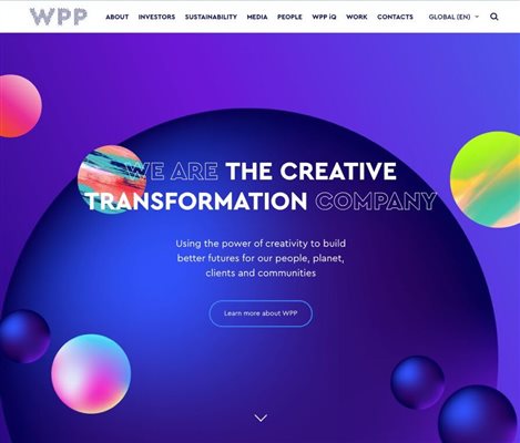 Have WPP found the right blend of feelings in their design language to affectively tell their story?